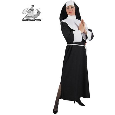 Nonnen gewaad | Luxe non kostuum dames maat S (34-36)